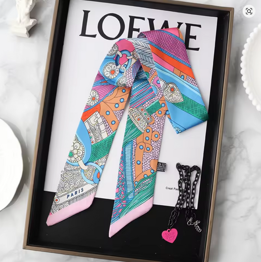 Pink and purple Ribbon for bag